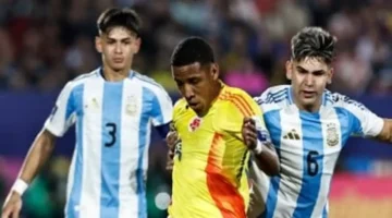 منتخب الأرجنتين يتخطى كولومبيا ويضمن مواجهة المغرب في نهائي مونديال الشباب